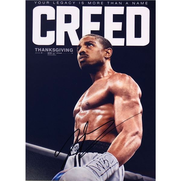 Michael B Jordan Autograph Signed Creed Photo