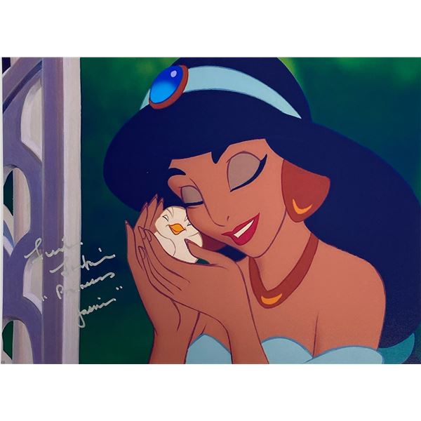 Autograph Signed Aladdin Linda Larkin Photo