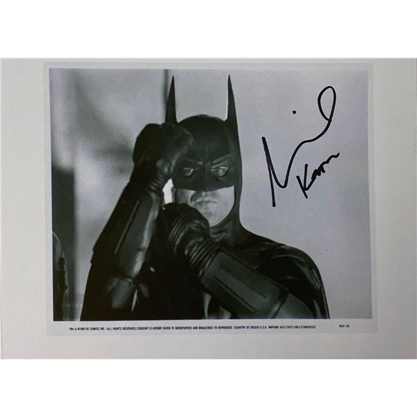 Signed Batman Media Press Photo
