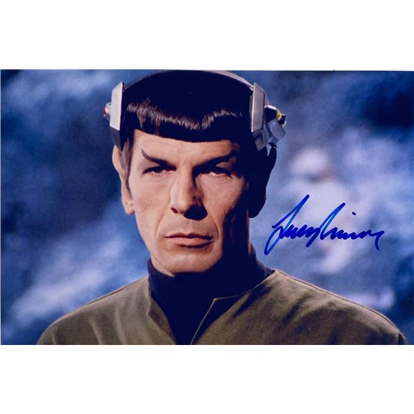 Autograph Signed Leonard Nimoy Photo