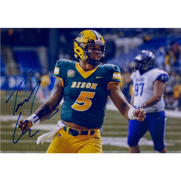 Autograph Signed Trey Lance Photo