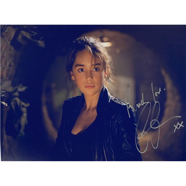 Autograph Signed Emilia Clarke Photo