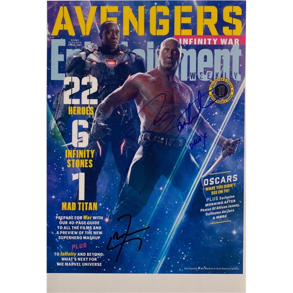 Autograph Signed Avengers Entertainment Photo