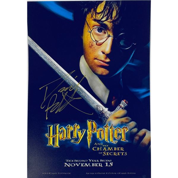 Autograph Signed Harry Potter Daniel Radcliffe Photo