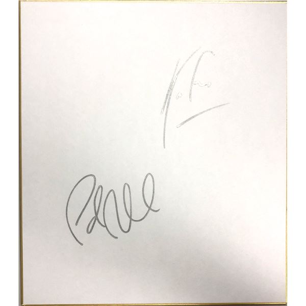 Paul Rudd Kevin Feige Autograph Signed Board
