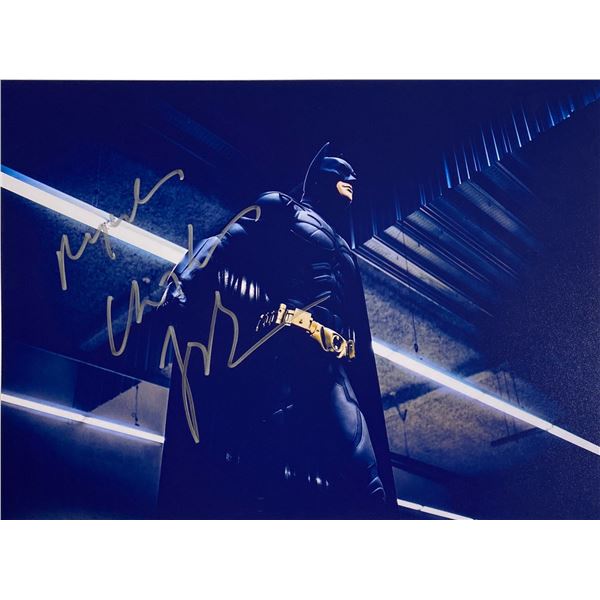 Autograph Signed Batman Dark Knight Photo