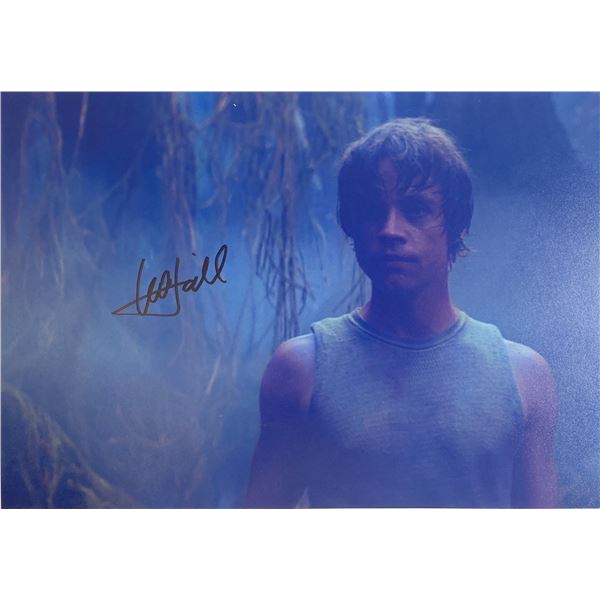 Signed Star Wars Mark Hamill Photo