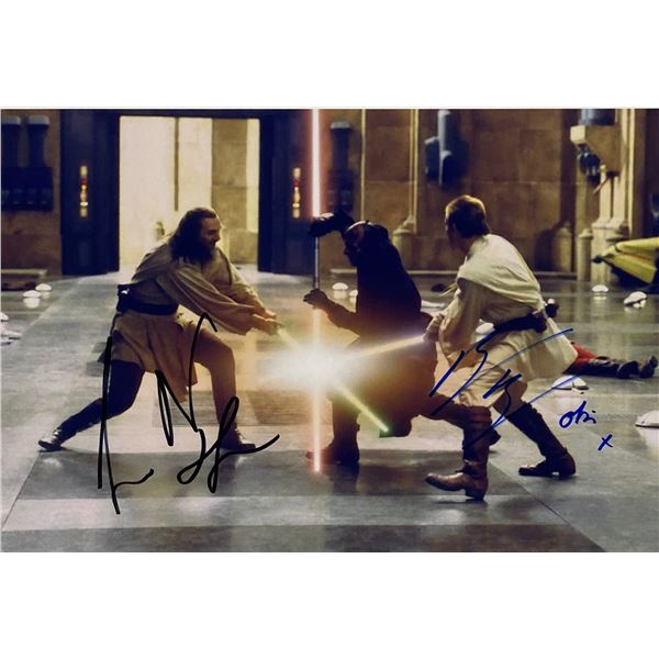 Autograph Signed Star Wars Liam Ewan Photo