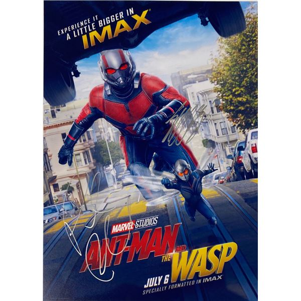 Signed Antman Wasp Photo