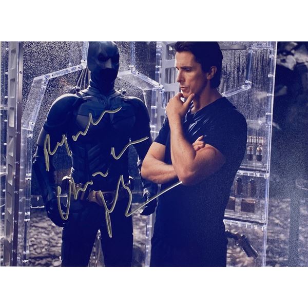 Autograph Signed Batman Dark Knight Christian Bale Photo
