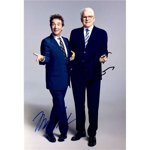 Steve Martin Martin Short Autograph Signed 3 Amigo Photo
