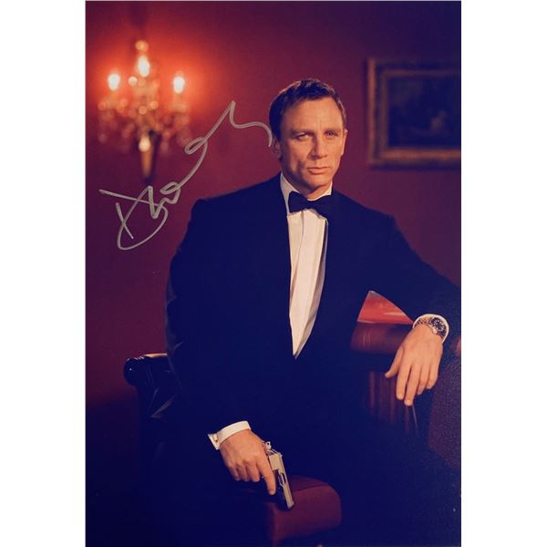 Autograph Signed James Bond 007 Photo