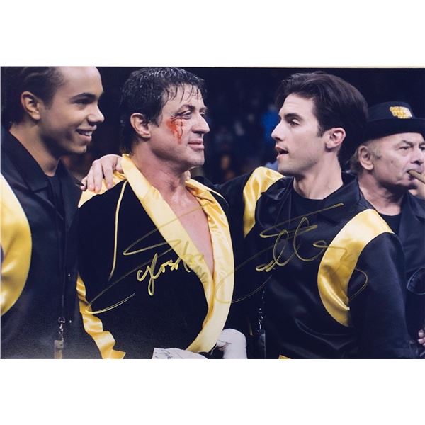 Sylvester Stallone Autograph Signed Rocky Photo