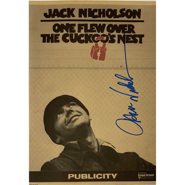 Signed Cuckoo's Nest Media Press Photo