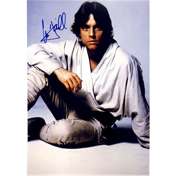 Mark Hamill Autograph Signed Star Wars Photo