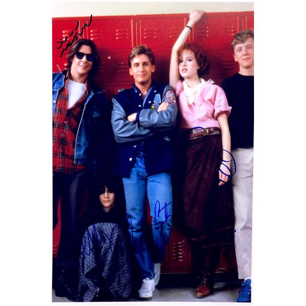 Molly Ringwald Autograph Signed Breakfast Club Photo