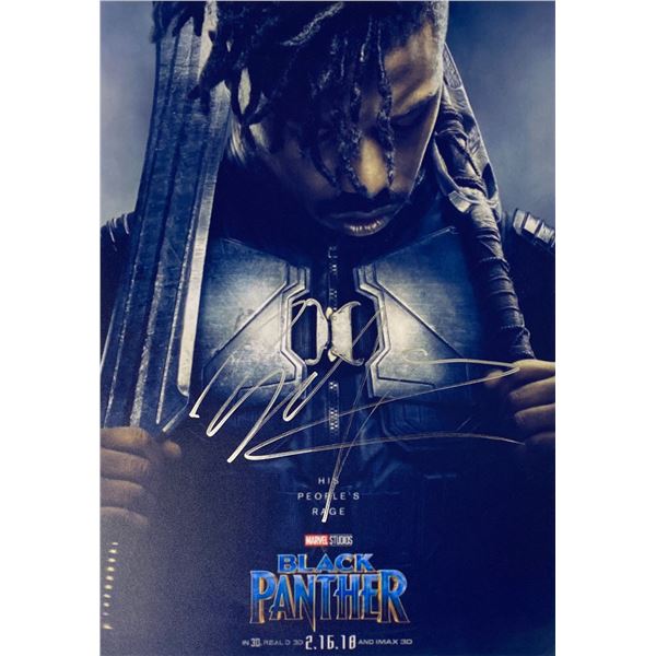 Signed Black Panther Photo