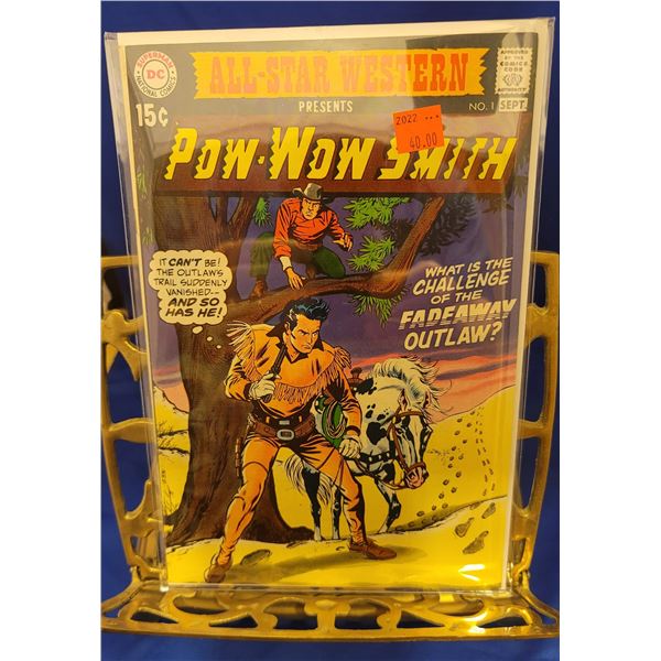 All-Star Western Presents Pow Wow Smith DC National Comics September 1970 Bronze Age