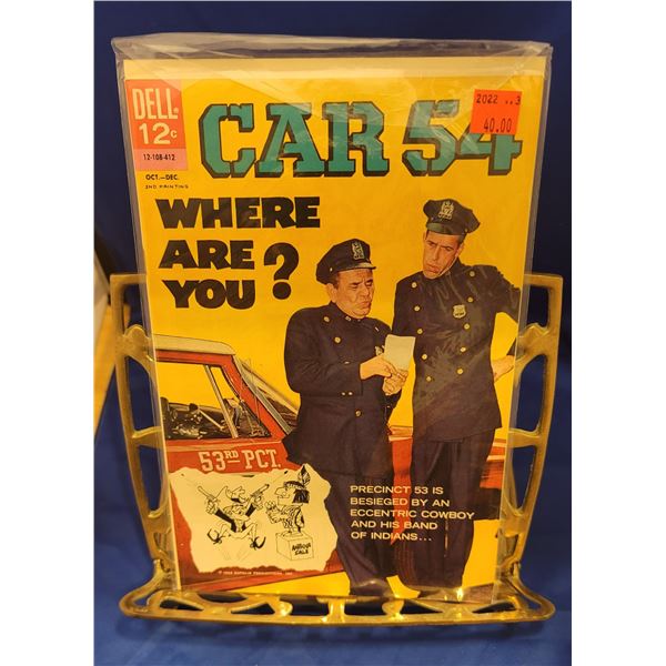 Car 54 Where Are You? Dell October-December 1962. 2nd Printing Silver Age.