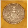 Image 2 : One 1962 Canadian Silver Fifty Cent Coin