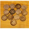 Image 2 : Lot of 13 Silver Ten Cent Coins Of Various Years With Image of Queen Elizabeth II