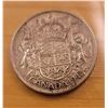 Image 2 : One 1943 Canadian Silver Fifty Cent Coin