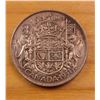 Image 2 : One 1951 Canadian Silver Fifty Cent Coin
