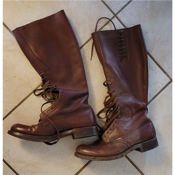 Authentic RCMP Riding Boots