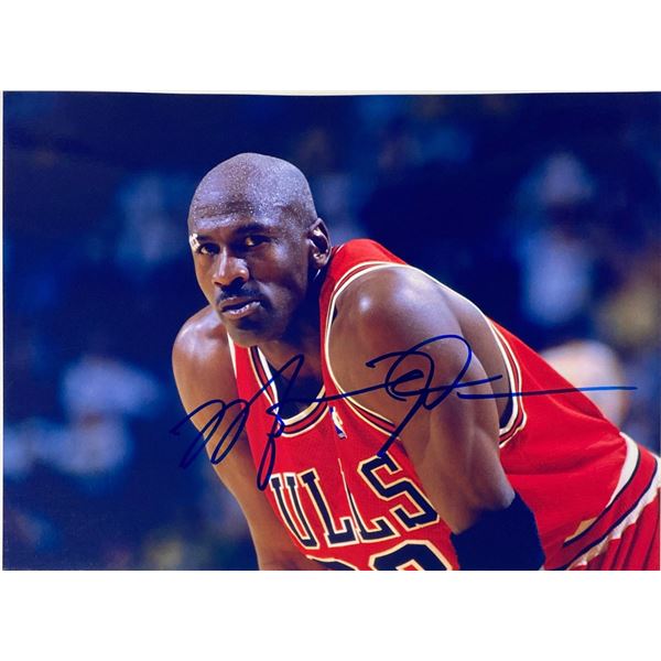 Autograph Signed Michael Jordan Photo