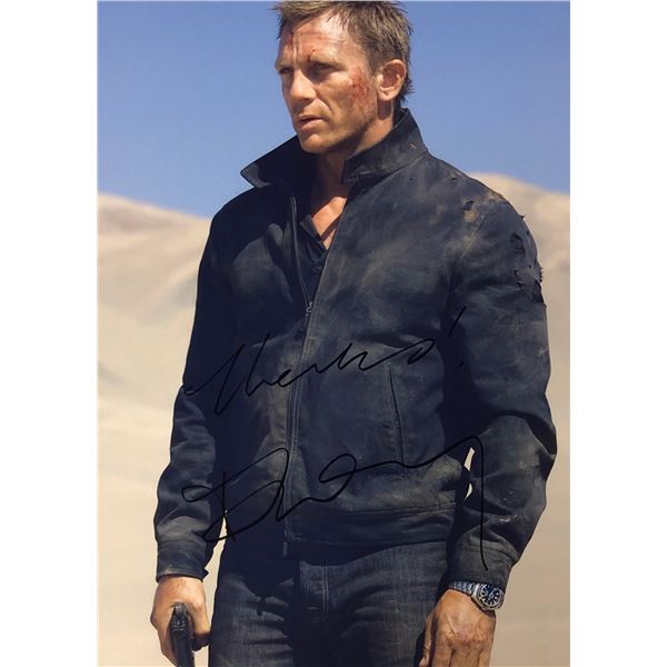 Daniel Craig Autograph Signed James Bond 007 Photo