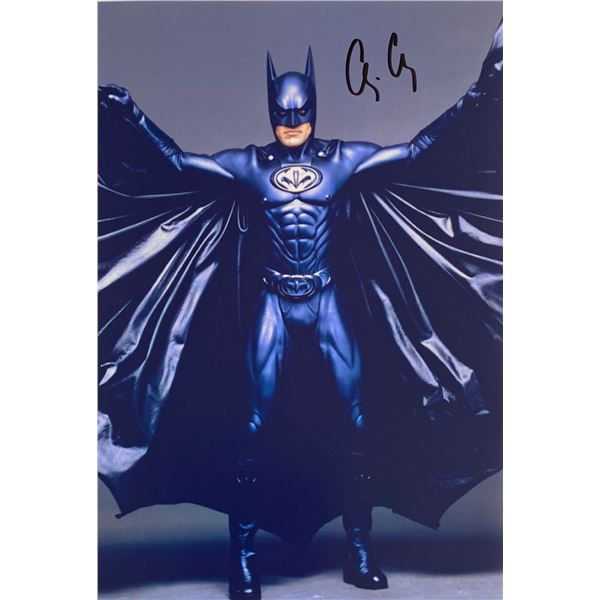 Autograph Signed Batman George Clooney Photo