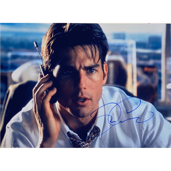 Autograph Signed Tom Cruise Jerry maguire Photo