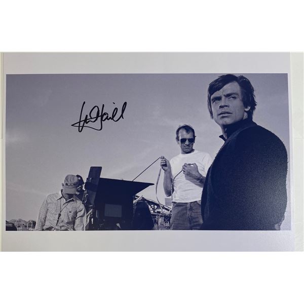 Signed Star Wars Mark Hamill Photo