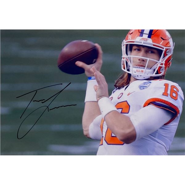 Autograph Signed Trevor Lawrence Photo