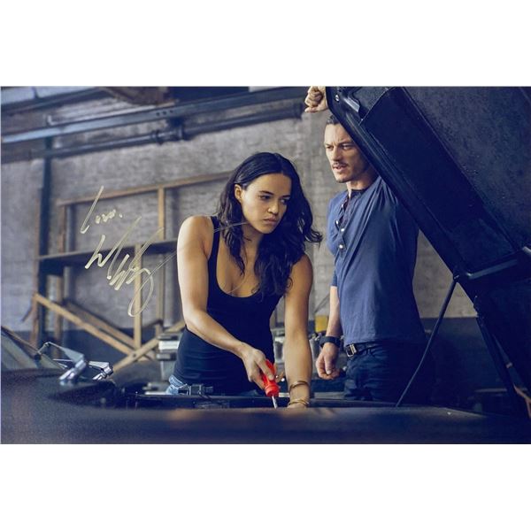 Autograph Signed Fast and Furious Michelle Rodriguez Photo