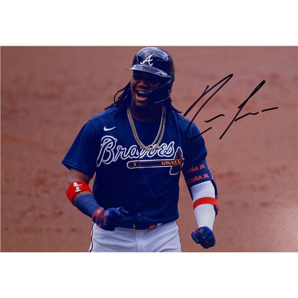 Autograph Signed Atlanta Braves Photo