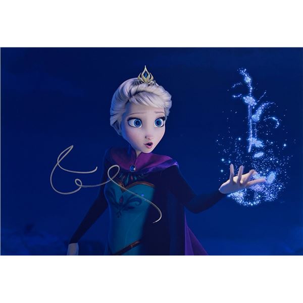Autograph Signed Frozen Idina Menzel Photo