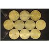 Image 2 : 10 METAL PRESIDENTIAL ROUNDS 1 1/4" IN SIZE AND