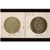 Image 2 : 1952 & 1955 SWEDEN  1 KRONER COINS .09 OZ. ASW