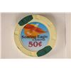 Image 1 : 50 CENT SOARING EAGLE CASINO CHIP