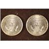 Image 2 : 2 COLORIZED BU JFK HALF DOLLARS. "OPERATION