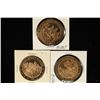 Image 1 : 3 HISTORY OF US 1 3/4" BRONZE  MEDALS. 1846 WAR