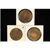 Image 2 : 3 HISTORY OF US 1 3/4" BRONZE  MEDALS. 1846 WAR