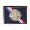 Image 2 : 1991-D US USO UNC SILVER $1 COIN IN ORIGINAL US
