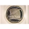 Image 1 : 1987-S US CONSTITUTION PROOF SILVER $1 IN HARD
