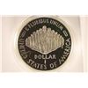 Image 2 : 1987-S US CONSTITUTION PROOF SILVER $1 IN HARD