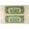 Image 2 : 1953-A & 1963 US $2 RED SEAL NOTES (1963 IS CU)