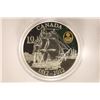 Image 1 : 2012 CANADA SILVER PROOF $10 COIN "HMS SHANNON"