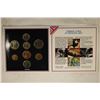 Image 2 : 1995 UNITED KINGDOM 8 COIN UNC SET IN ORIGINAL