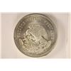 Image 2 : 1948 MEXICO SILVER 5 PESO BU COIN .8680 OZ. ASW